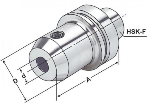 WELDONOVÝ UPÍNAČ DIN6359 PRO UPNUTÍ DIN1835B HSK-F