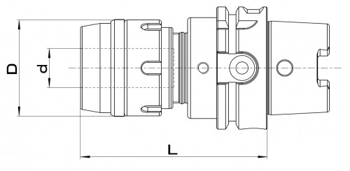 WELDONOVÝ UPÍNAČ EXTRA SILOVÝ AŽ DO 100 BAR - INTEGROVANÁ PROTISKLUZOVÁ VLOŽKA