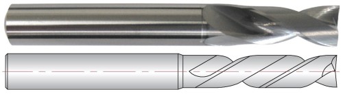 ZAHLUBOVACÍ VRTÁK S ROVNÝM ČELEM