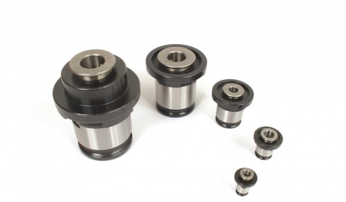 ZÁVITOVACÍ ADAPTÉRY BEZ SPOJKY - EXKLUZIVNÍ - S PŘÍDAVNÝMI VNĚJŠÍMI ŠROUBY PRO POSÍLENÍ UPNUTÍ VĚTŠÍCH PRŮMĚRŮ ZÁVITNÍKŮ