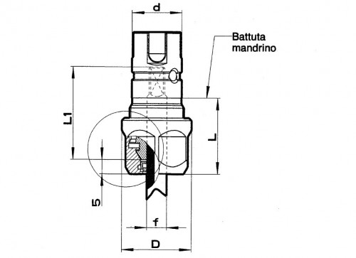 ZÁVITOVACÍ ADAPTÉRY PRO MIKRO KOMPENZACE PRO SYNCHRONNÍ ZÁVITOVÁNÍ S CHLAZENÍM 50 BAR