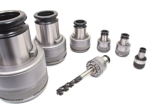 ZÁVITOVACÍ ADAPTÉRY SE SPOJKOU - EXKLUZIVNÍ - S PŘÍDAVNÝMI VNĚJŠÍMI ŠROUBY PRO POSÍLENÍ UPNUTÍ VĚTŠÍCH PRŮMĚRŮ ZÁVITNÍKŮ