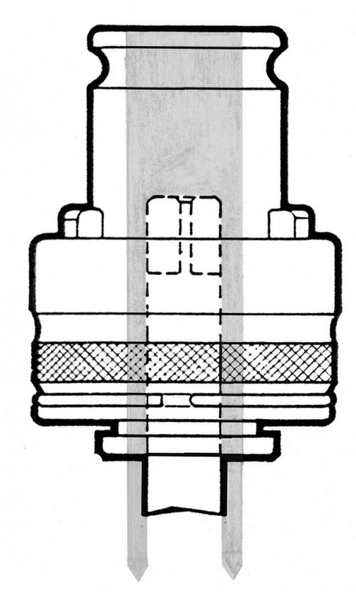 ZÁVITOVACÍ ADAPTÉRY SE SPOJKOU - EXKLUZIVNÍ - S VNITŘNÍM CHLAZENÍM PODÉL ZÁVITNÍKU
