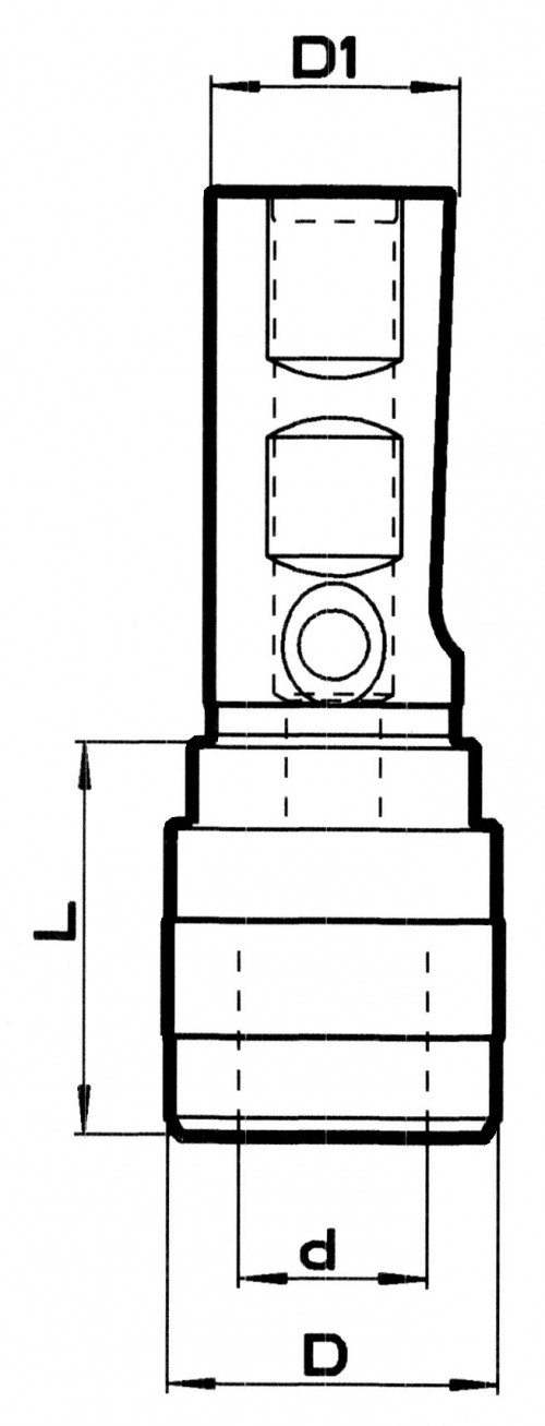 ZÁVITOVACÍ UPÍNAČ BEZ KOMPENZACE - DIN1835B+E