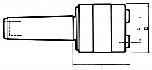 ZÁVITOVACÍ UPÍNAČ BEZ KOMPENZACE - DIN228-A
