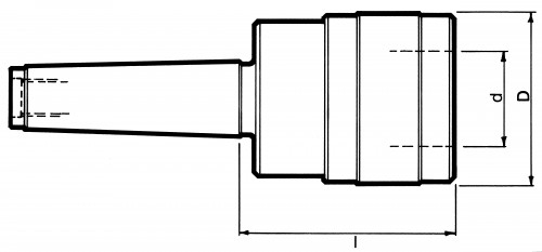 ZÁVITOVACÍ UPÍNAČ S DÉLKOVOU KOMPENZACÍ - DIN228-A