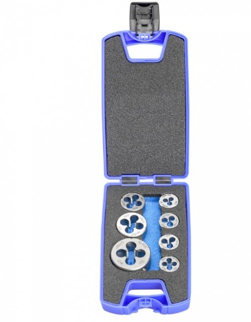 ZÁVITOVÁ OČKA M3-M12 - METRICKÁ - V SADĚ 7 KS - SRAŽENÍ 1,75 ZÁVITŮ  - RUČNÍ