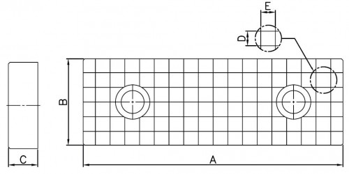 ZOUBKOVANÉ ČELISTI (PÁR)