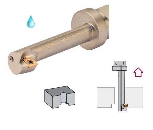 ZPĚTNÉ SRÁŽEČE S CHLAZENÍM na destičky CCMT/CCGX/CCGT/CCKT/CCMW..